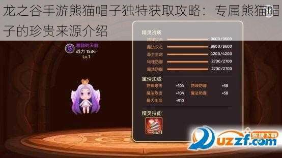 龙之谷手游熊猫帽子独特获取攻略:专属熊猫帽子的珍贵来源介绍