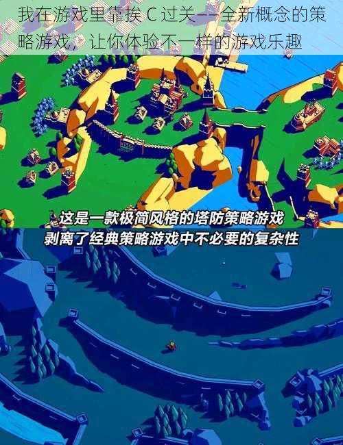 我在游戏里靠挨 C 过关——全新概念的策略游戏,让你体验不一样的游戏乐趣